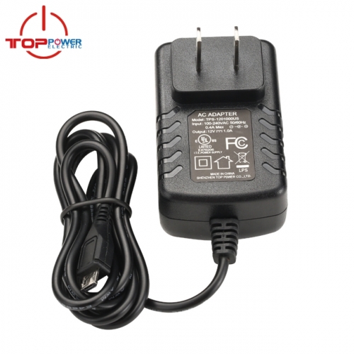 24V 0.5A US Plug Power Adapter